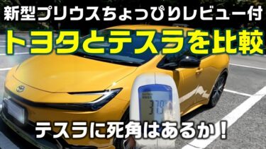 トヨタとテスラのビジネスモデルに死角はないのか、そしてトヨタは（新型プリウスレビュー付き）